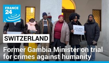 Former Gambia Minister Ousman Sonko on trial for crimes against humanity • FRANCE 24 English