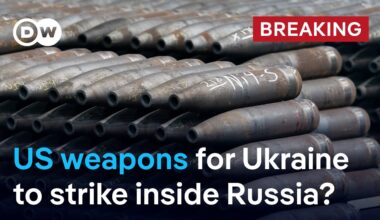 US President Joe Biden allows Ukraine to use some US weapons to strike inside Russia | DW News