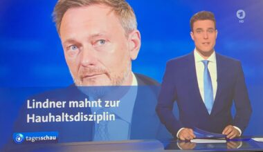 Umgangsformen der Ampel-Regierung: Tagesschau vom 11.05.24