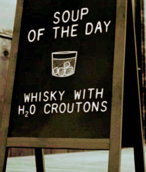 the only soup of the day i'll get