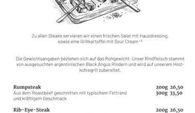 Restaurant Steak bestellen