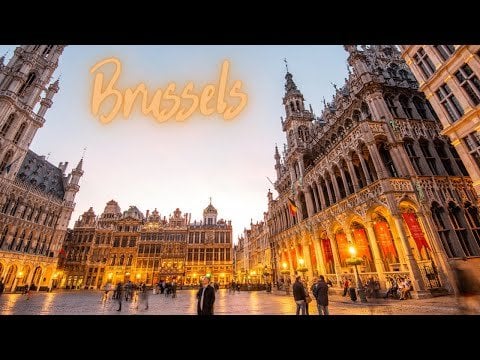 Brussels Walking Tour with @RobbieTravels | Belgium