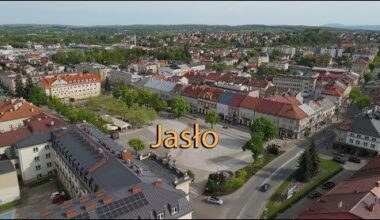 Jasło, Poland from above