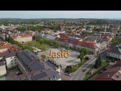 Jasło, Poland from above