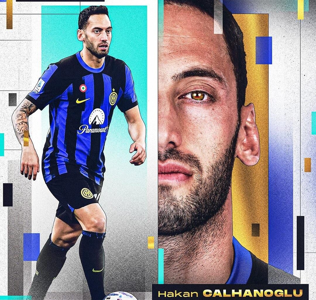 [Lega Serie A] OFFICIAL: Hakan Calhanoglu has been selected as the Serie A 2023/2024 Best Midfielder.