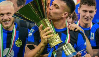 [FCIM PICTURES] Pictures of our guys holding the Scudetto trophy ⚫️🔵