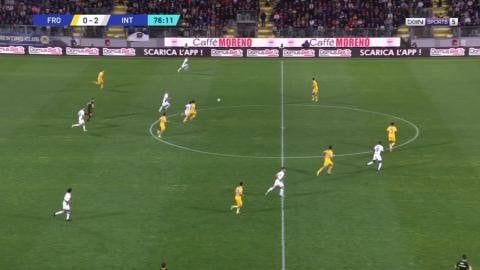 Frosinone 0-3 Inter - Tajon Buchanan 77'