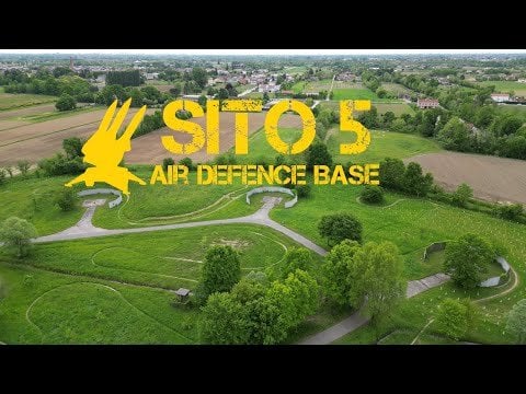 A fragment of NATO defence history: What remains of the former "Sito 5" missile base in Peseggia, Scorzè, Venice province - Italy.