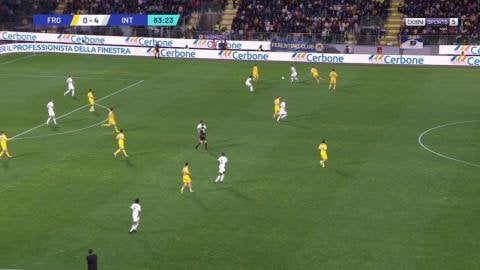 Frosinone 0-5 Inter - Marcus Thuram 84'