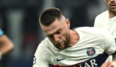 [FcIN] Milan Skriniar's season at PSG is not going just as the Slovak player had hoped. Some bad performance at the start of the season, an injury from which he has recently returned. The fact is that in the centre-back hierarchies of Luis Enrique the former Inter player is far behind.