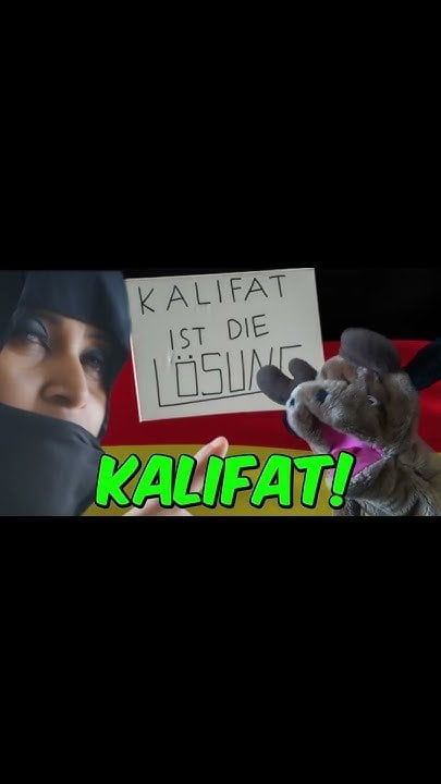 habe meine Meinung zum "Kalifat Deutschland" in einem kurzen Song verewigt...