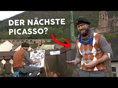 So geht echte Kunst (ja das ist Heidelberg)