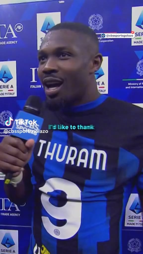 [CBS Sports Golazo] Marcus Thuram joined @IFTVMarco and talked about how his 'Best Uncle' Thierry Henry helps him on-and-off the pitch.