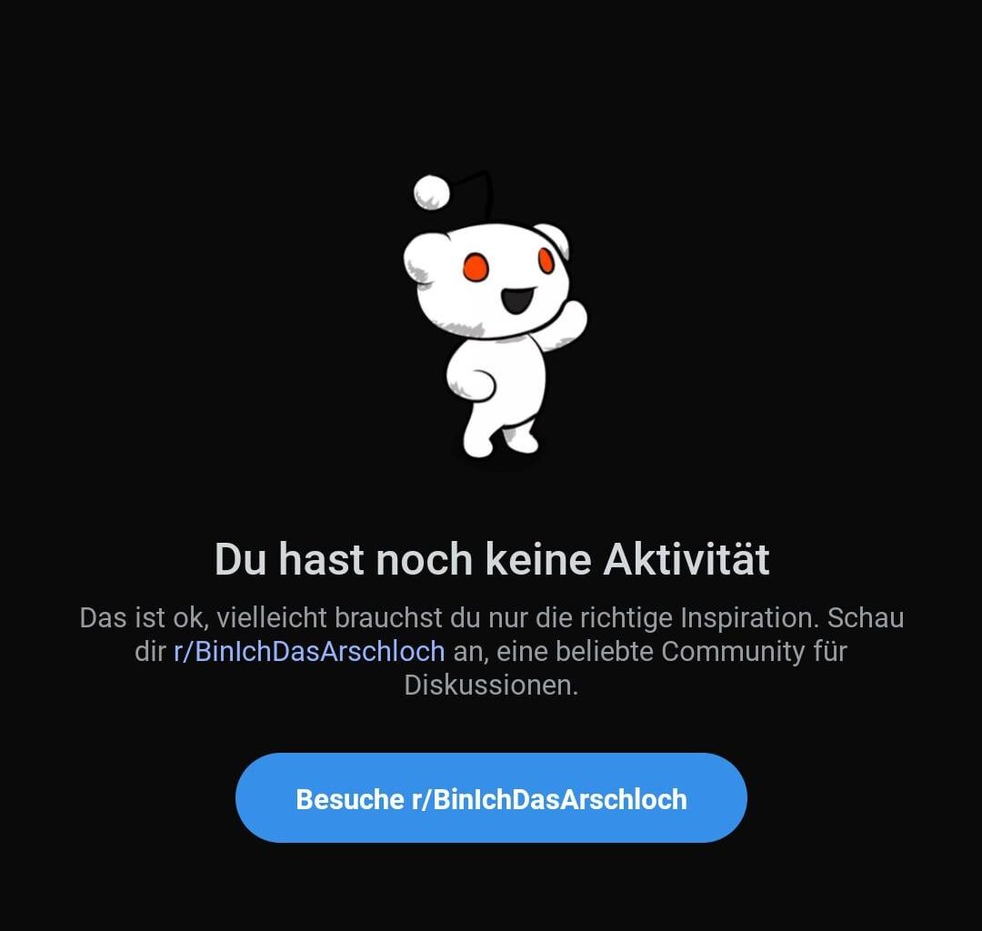 Wollte Reddit mir da was mitteilen?!