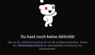 Wollte Reddit mir da was mitteilen?!