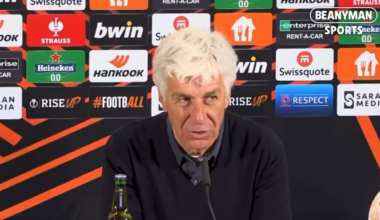 [Patrick Kendrick] Gasperini managed to throw a dig in at Inter in the first answer of his press conference.