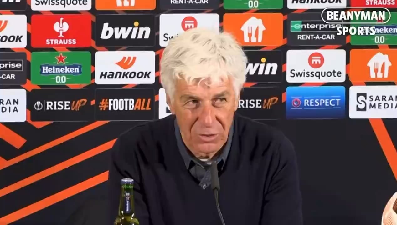 [Patrick Kendrick] Gasperini managed to throw a dig in at Inter in the first answer of his press conference.