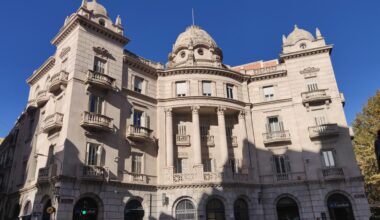 Bank main branch in Reus, Spain . ( OC ).