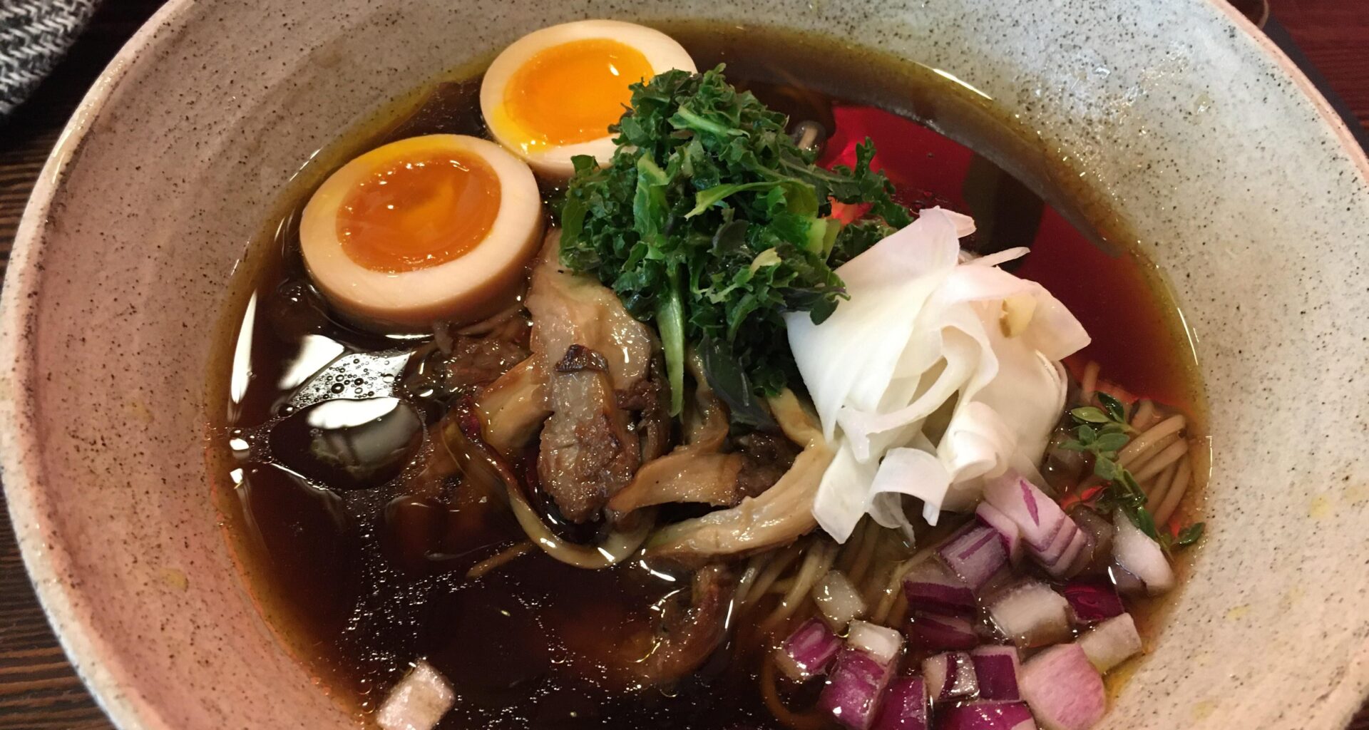 Ich aß Veggie Ramen bei Slurp in Kopenhagen