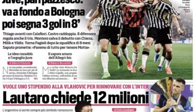 [CdS] “Lautaro wants Vlahovic’s salary to renew with Inter! Lautaro asks for a €12M/yr salary. Lautaro feels more and more like an Inter symbol but the distance with the offer received is still wide: Inter can only go up to €10M with bonuses linked to results. The renewal will stall due to Oaktree.”