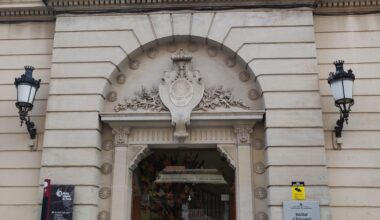 This High School used to be the Pias School where Gaudi ,the famous architect studied from the age of 11 until the age of 15 .