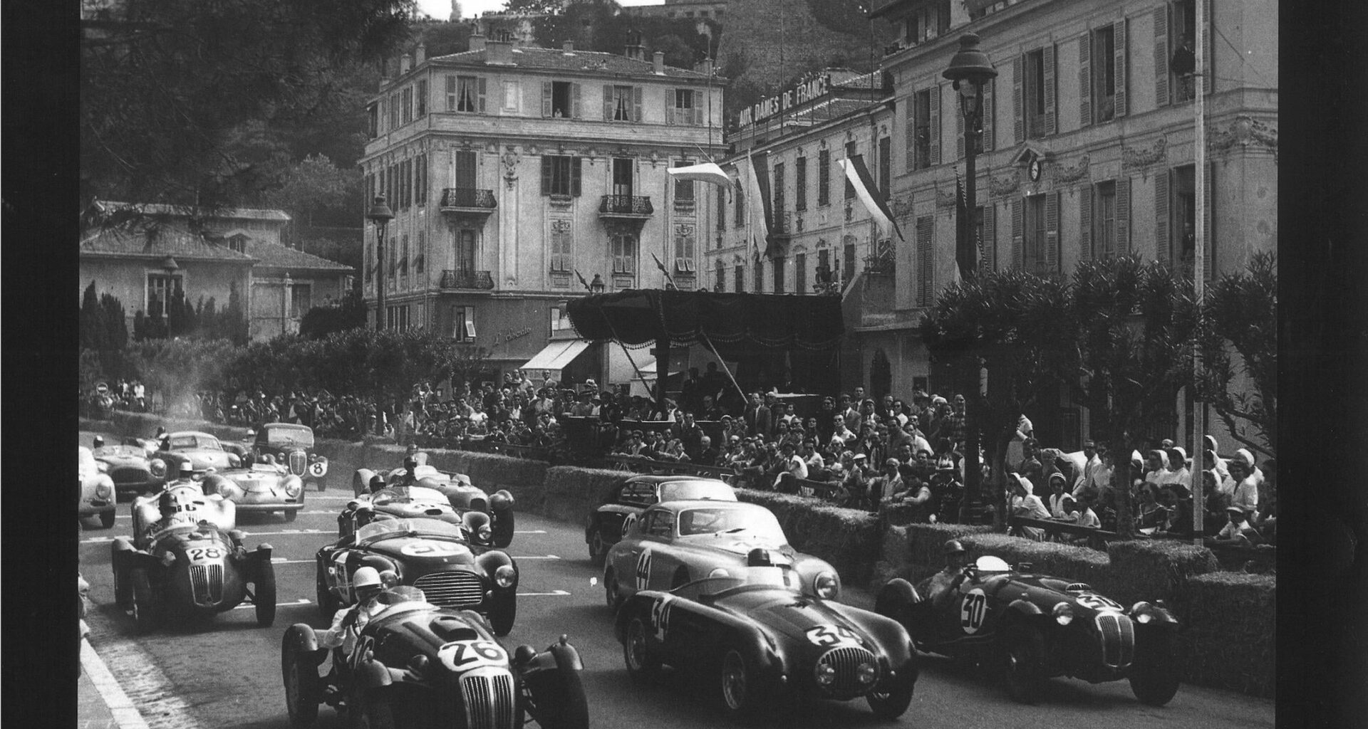 Does anybody know where in Monaco this 1950 photo was taken?