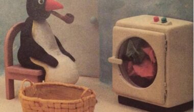 Why was Pingu's da always doing the washing when they didn't wear clothes?