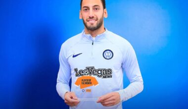 [Official] After scoring 4 goals in 5 games, Hakan Calhanoglu has been named Inter’s April Player of the Month!