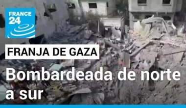 Ataques israelíes en Gaza se extienden desde el norte hasta el sur del enclave