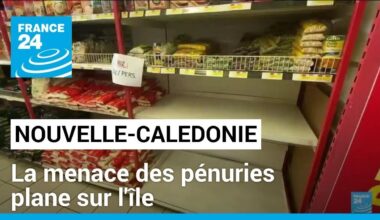 En Nouvelle-Calédonie, les habitants craignent des pénuries de nourriture et de médicaments