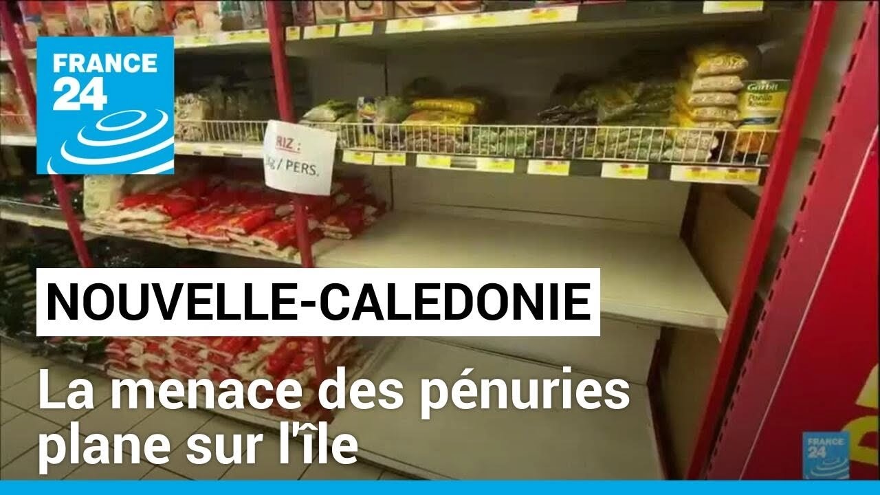 En Nouvelle-Calédonie, les habitants craignent des pénuries de nourriture et de médicaments