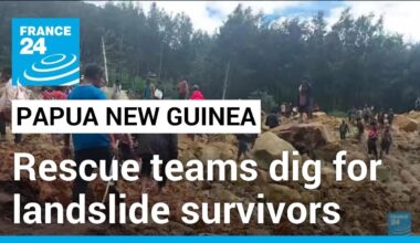 Rescue teams search for hundreds buried by landslide in Papua New Guinea • FRANCE 24 English