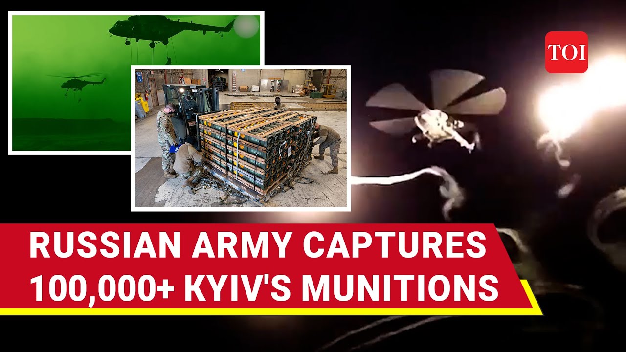 Biggest Blow! Russia Seizes 100,000 Ukrainian Weapons; Tanks, Shells, Missiles 'Lost' In Luhansk