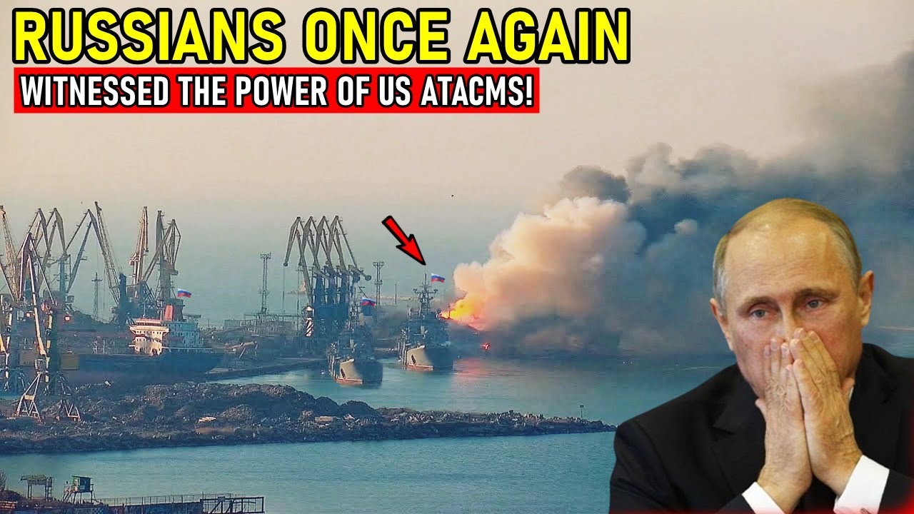 Russian Navy had no time to escape! Ukrainians Wreak Havoc All Over Crimea with Dozens of ATACMs!