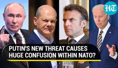 Confused NATO's Biggest Members Contradict Each Other On Camera A Day After Putin Threat? | Ukraine