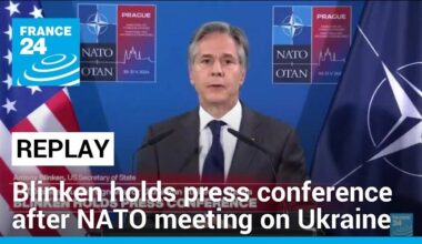 REPLAY - Blinken holds press conference as NATO allies support grows for Ukraine strikes in Russia