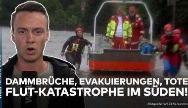 FLUT-KATASTROPHE: Dammbrüche, Evakuierungen, Tote! Hochwasser-Lage spitzt sich in Süd-Deutschland zu