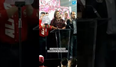 2/2 ▶️ Claudia Sheinbaum se consagra como la primera jefa de Estado en México