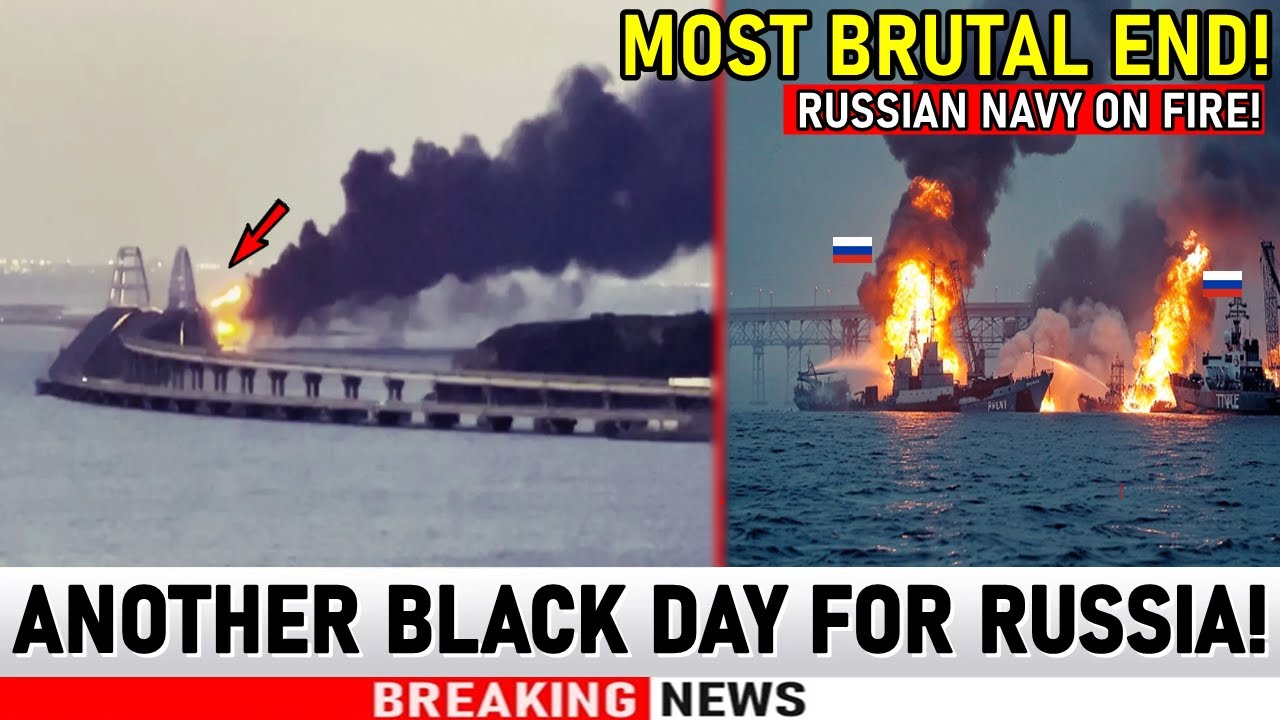 Putin just got terrible news! Ukraine dealt biggest blow to Russian Navy in Crimea with US HAMMER!