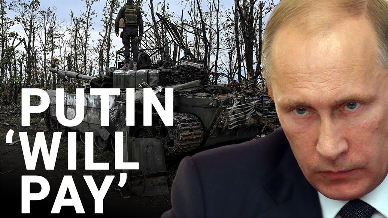 Putin 'will pay a big price' for Russia's losses North of Kharkiv | Sean Bell