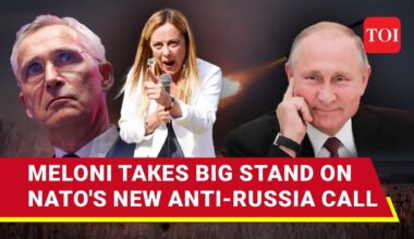 Meloni Shocks NATO With Bold Stand On Strike Inside Russia Push; Italy Ignores Plea As Putin Fumes