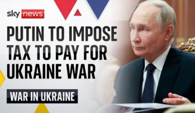 Vladimir Putin set to impose biggest tax hike in 25 years to pay for Ukraine war