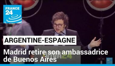 Bras de fer Espagne-Argentine : retrait de l'ambassadrice espagnole à Buenos Aires • FRANCE 24