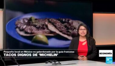 México: un modesto puesto de tacos a USD 5 ahora hace parte de la lista Michelin • FRANCE 24