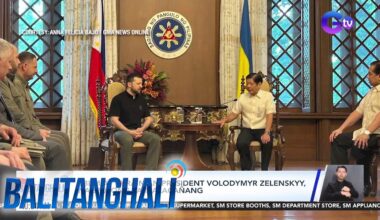 PBBM & Ukrainian Pres. Volodymyr Zelenskyy, nagpulong sa Malacañang | BT