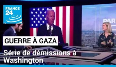 Guerre à Gaza : série de démissions à Washington • FRANCE 24