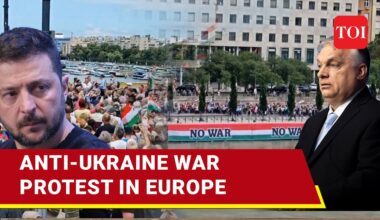 'Won't Die For Ukraine': Rare Protest In NATO Nation Against Western Support To Kyiv I Watch