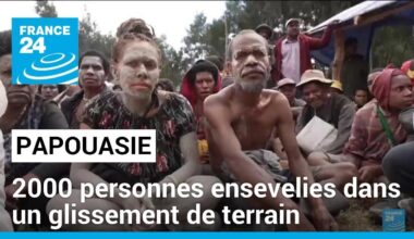 Après le glissement de terrain meurtrier, la Papouasie-Nouvelle-Guinée en deuil • FRANCE 24