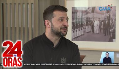 Ukrainian Pres. Zelenskyy sa isyu sa WPS: Kailangan magkaisa para depensahan ang teritoryo | 24 Oras