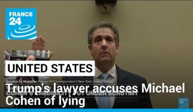 Trump lawyers vie to discredit key witness Cohen at trial • FRANCE 24 English